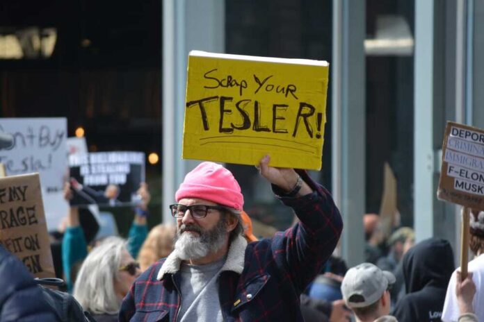2602572687 featured image Man Arrested for Arson and Domestic Terrorism: Tesla Dealership and GOP Headquarters