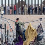 Emergency Crews Save Migrants Trapped on Border Fence Emergency Crews Save Migrants Trapped on Border Fence