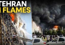 Tehran Fire: Massive Fire Breaks Out In Iran's Capital, Rescue