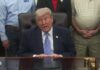 WATCH: Trump explains why he postponed signing executive order on AI