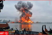 NATO Port Blast Near Oil Hub Sea drone explodes at Romania’s Constanta port – Massive blast occurs, major alert issued
