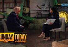 On-Air Meltdown Stuns NBC Kristen Welker Previews Interview With Trump on Iran War