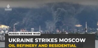 Ukraine launches major drone attack on Russia, hits Moscow refinery