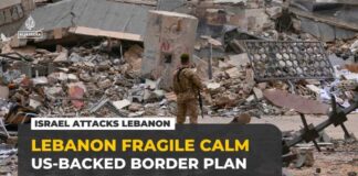 US-backed Lebanon-Israel border plan tests fragile ceasefire