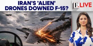 US Pilot Saw Strange Iranian Drone Swarm Before F-15 Crash: Report | Firstpost Live | N18G