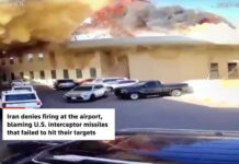 Kuwait releases footage of alleged drone crash into its airport