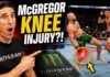 McGregor Crumples — What TV Hid Conor McGregor Devastating Knee Injury (HERE'S WHAT HAPPENED)