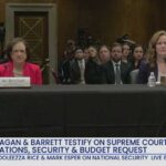 Swat Call Hits Supreme Court Street Justices Kagan & Barrett Testify on Supreme Court Budget