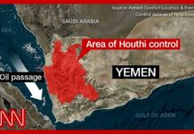 Houthis announce Red Sea blockade of Saudi shipping