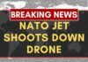 Romania Shoots Drone : NATO Fighter Shoots Down Drone After Romania Airspace Breach | NewsX World