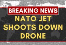 Romania Shoots Drone : NATO Fighter Shoots Down Drone After Romania Airspace Breach | NewsX World