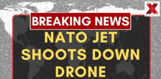 Romania Shoots Drone : NATO Fighter Shoots Down Drone After Romania Airspace Breach | NewsX World