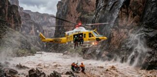 🚨 Grand Canyon Flash Flooding Disaster | 62 Airlifted, Phantom Ranch Destroyed & Bridge Collapses.