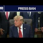 Trump Boots CNN – What’s Really Blocked? President Trump answers press questions following Oval Office media ban | FOX 10 Phoenix