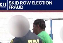 Stolen Identities Warp California Ballots California man arrested in alleged Skid Row election fraud scheme