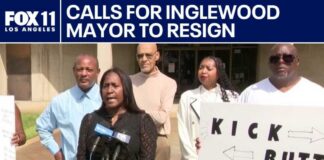 Inglewood community leaders call on Mayor Butts to resign