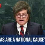 Argentinian president Milei speaks at UN General Assembly