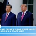 Live: Donald Trump hosts Xi Jinping at White House dinner during China president's state visit