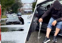 East Coast DROWNS at High Tide Scenes From a Soaked City as New Yorkers Grapple with Dangerous Rising Floodwaters