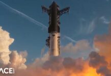 Blastoff! SpaceX Starship launches to orbit for first time, booster splashes down
