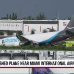 Amazon Jet Carnage Halts Miami Amazon cargo plane crashes after going off Miami International Airport runway