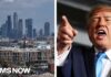 Trump suggests letting Iran 'TAKE OUT' Los Angeles, San Diego at Nebraska rally