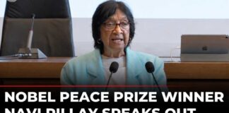 LIVE: Nobel Peace Prize Winner Navi Pillay Holds Press Conference