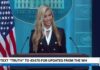 Press Secretary Katie Zacharia Briefs Members of the Media, Oct. 13, 2026