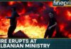 Tirana Erupts: Banks Burn, Streets Rage Albania Protests: Fire Erupts At Albanian Ministry | WION Fineprint