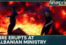 Albania Protests: Fire Erupts At Albanian Ministry | WION Fineprint